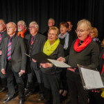 Der Madgrigalchor. „Für Demokratie und Toleranz – es gibt keine Alternative für Deutschland“ in der Stadthalle Werl Foto: Thomas Nitsche -Honorarpflichtig: copyright by Thomas Nitsche, Wulfs Appelhof 13, 59457 Werl, 0171/3100766 - Sparkasse Werl. IBAN: DE11 4145 0075 0002 9282 32, BIC: WELADED1SOS