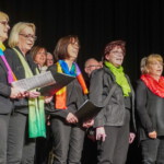 Der Madgrigalchor. „Für Demokratie und Toleranz – es gibt keine Alternative für Deutschland“ in der Stadthalle Werl Foto: Thomas Nitsche -Honorarpflichtig: copyright by Thomas Nitsche, Wulfs Appelhof 13, 59457 Werl, 0171/3100766 - Sparkasse Werl. IBAN: DE11 4145 0075 0002 9282 32, BIC: WELADED1SOS